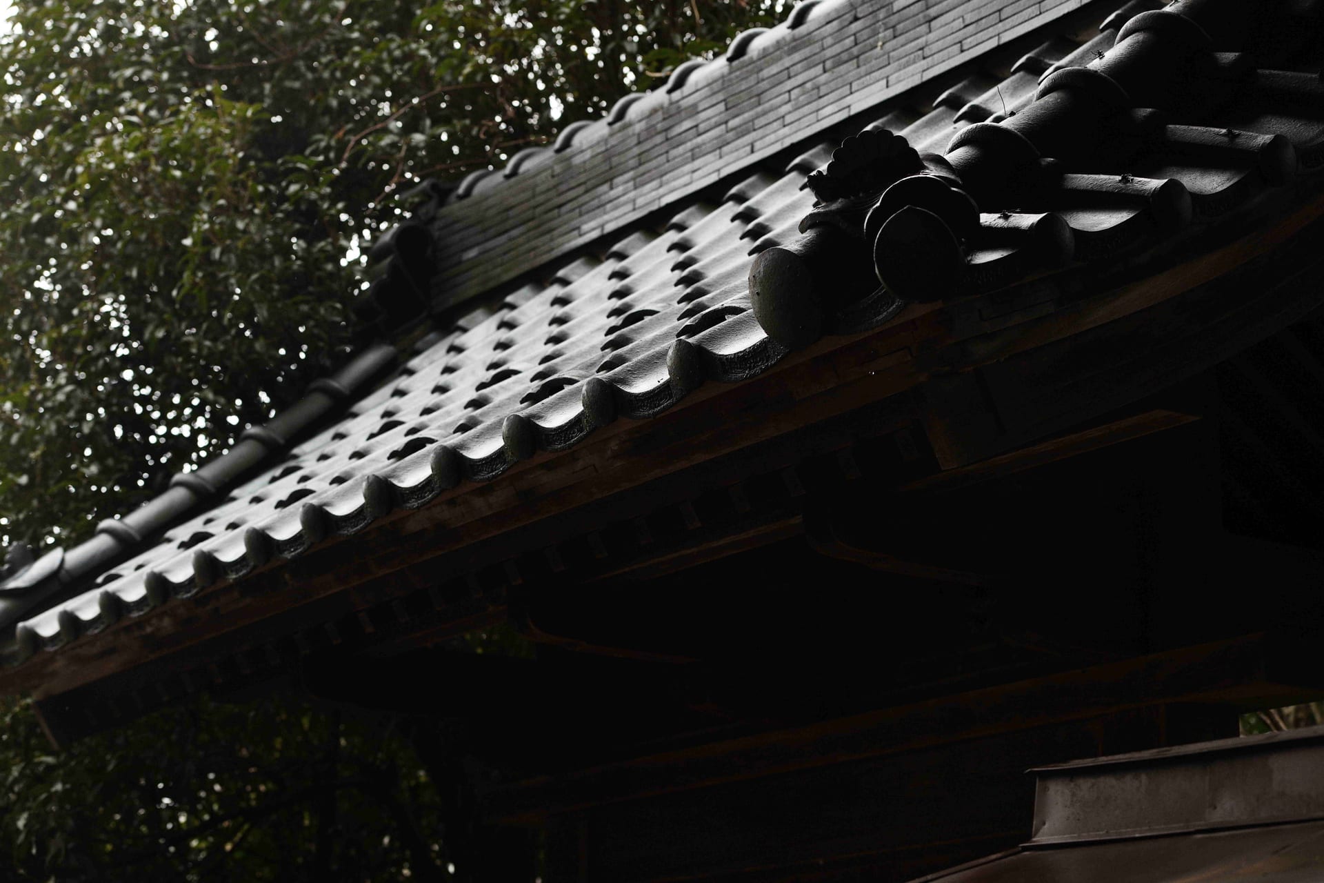蔵の瓦屋根