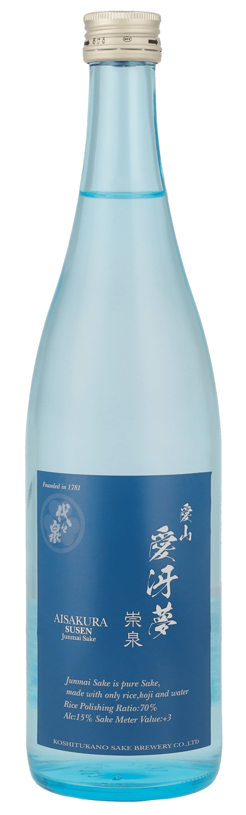 愛冴夢 崇泉 純米酒